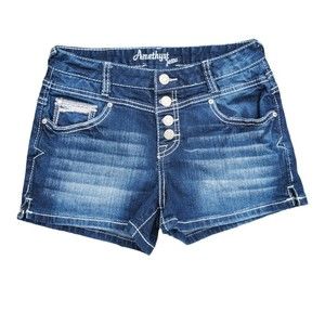 Amethyst Jeans High-Waisted Denim Shorts